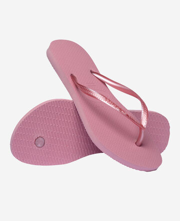 Havaianas Slim FC, Infradito Donna - Gold, Nero, Rosa