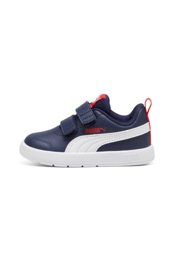 Puma CourtFlex V3, Sneaker Bambini - Blu
