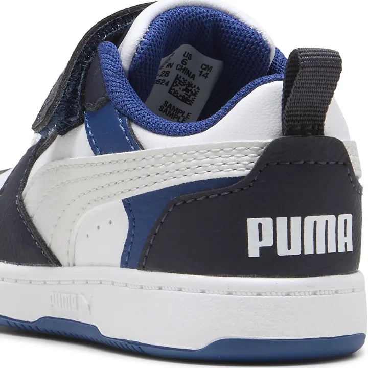 Puma Rebound V6 Lo Ac+ Inf, Sneaker Bambini - Blu
