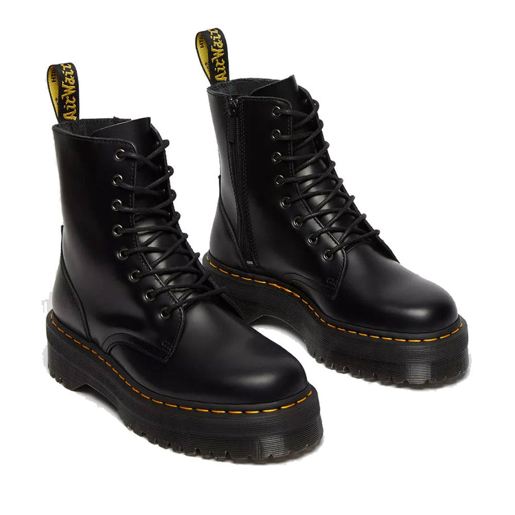 Dr. Martens Jadon, Anfibi in Pelle Lucida - Nero