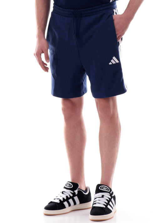 Adidas Essential 3-Stripes, Pantaloncini Uomo Sportivi - Blu