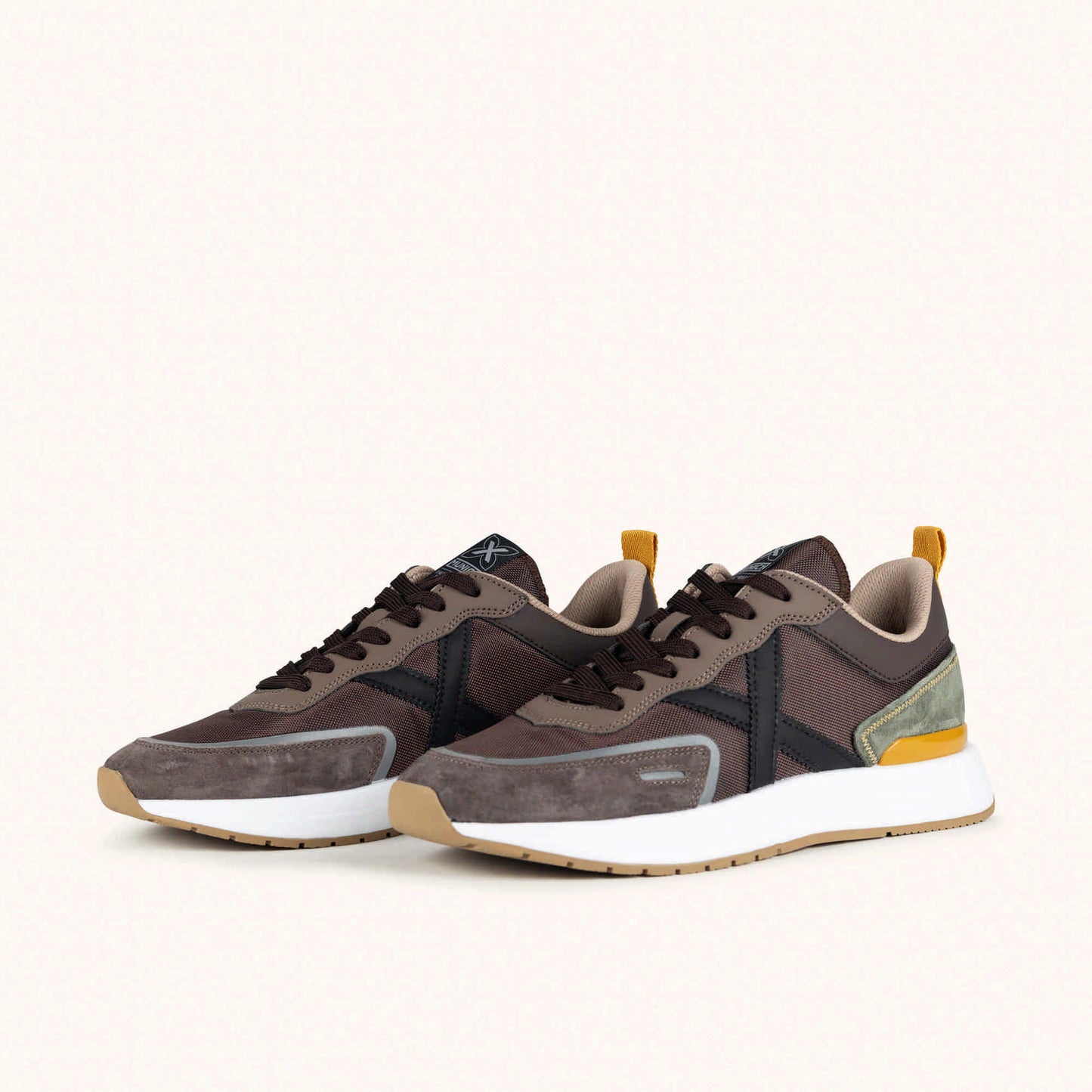 Munich Speed, Sneaker Uomo - Verde, Marrone