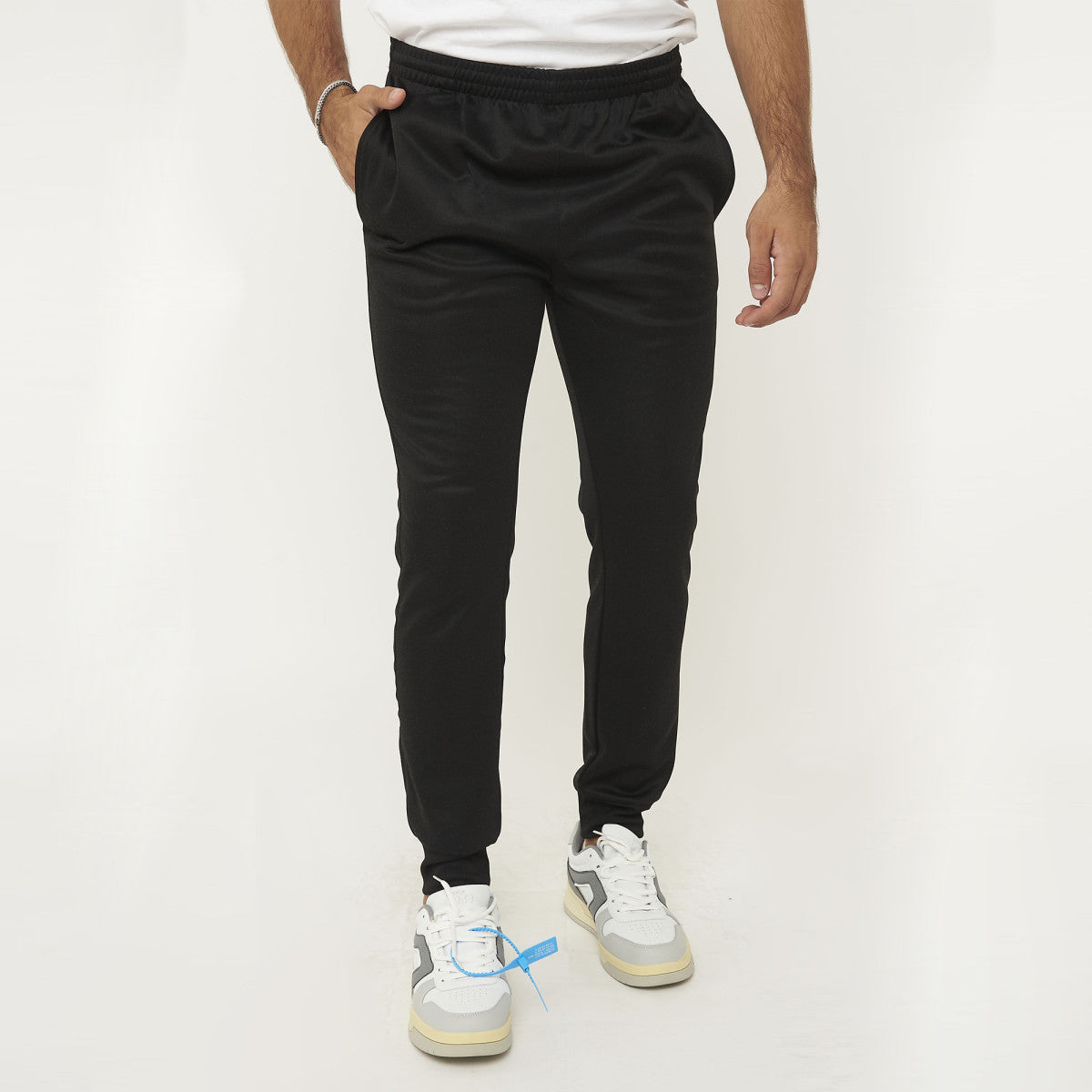 Legea Panta Messico, Pantalone Tuta - Nero, Blu