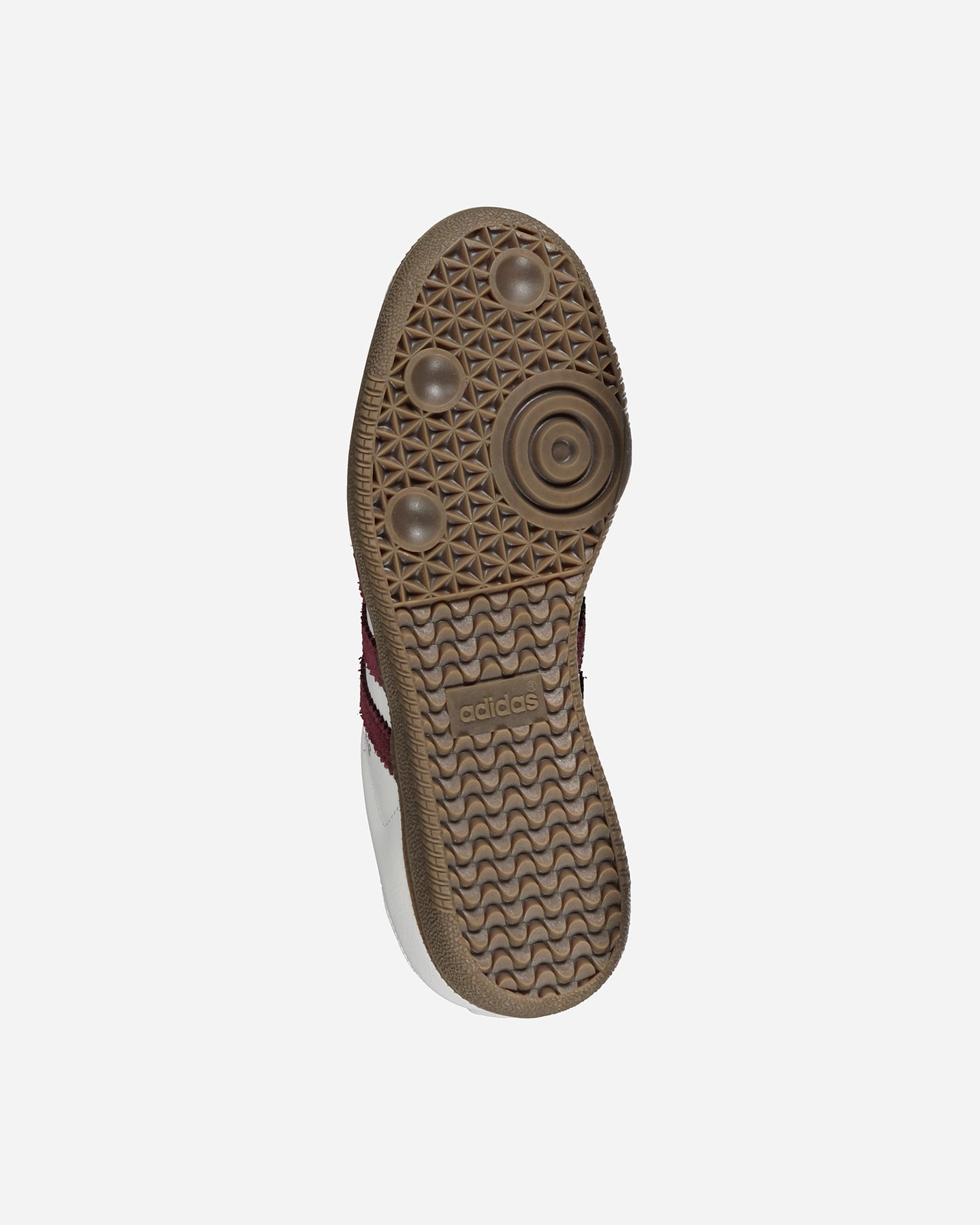 Adidas Samba OG J, Sneaker Donna - Bianco/Bordeaux