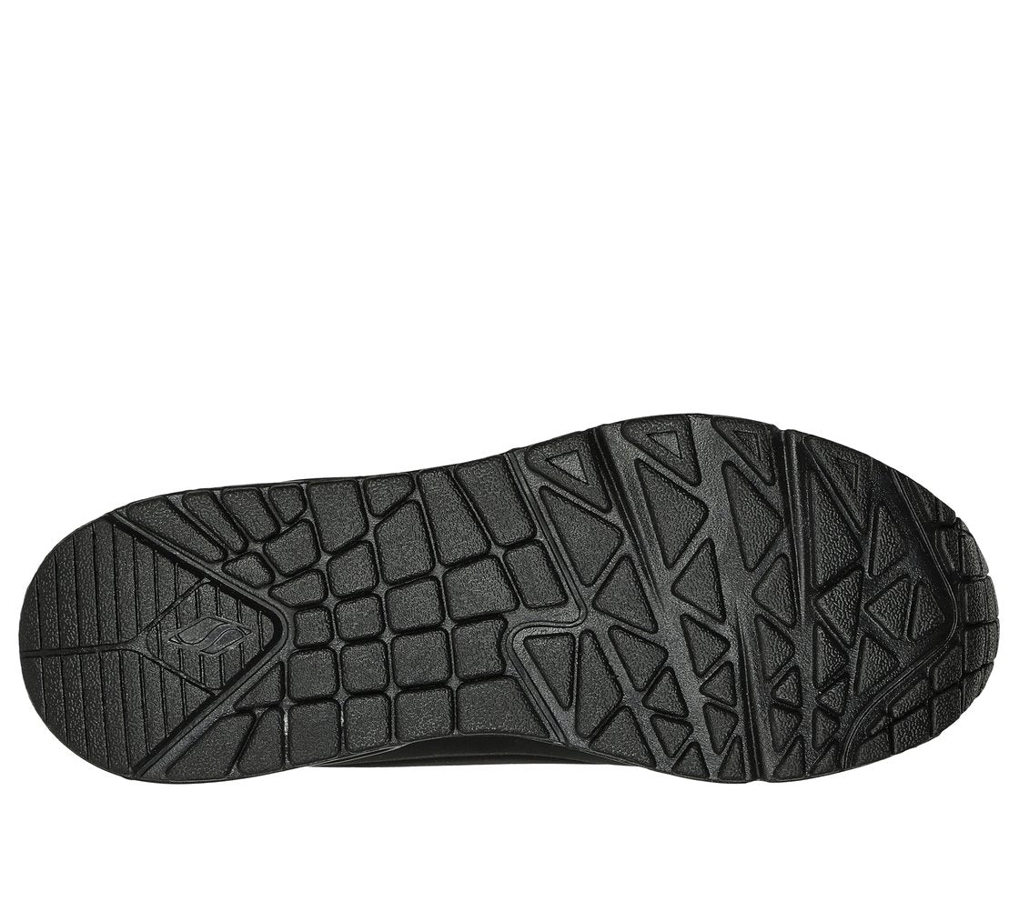 Skechers 310545 Uno Gen1 Shimmer Away, Fitness Donna - Nero, Bianco