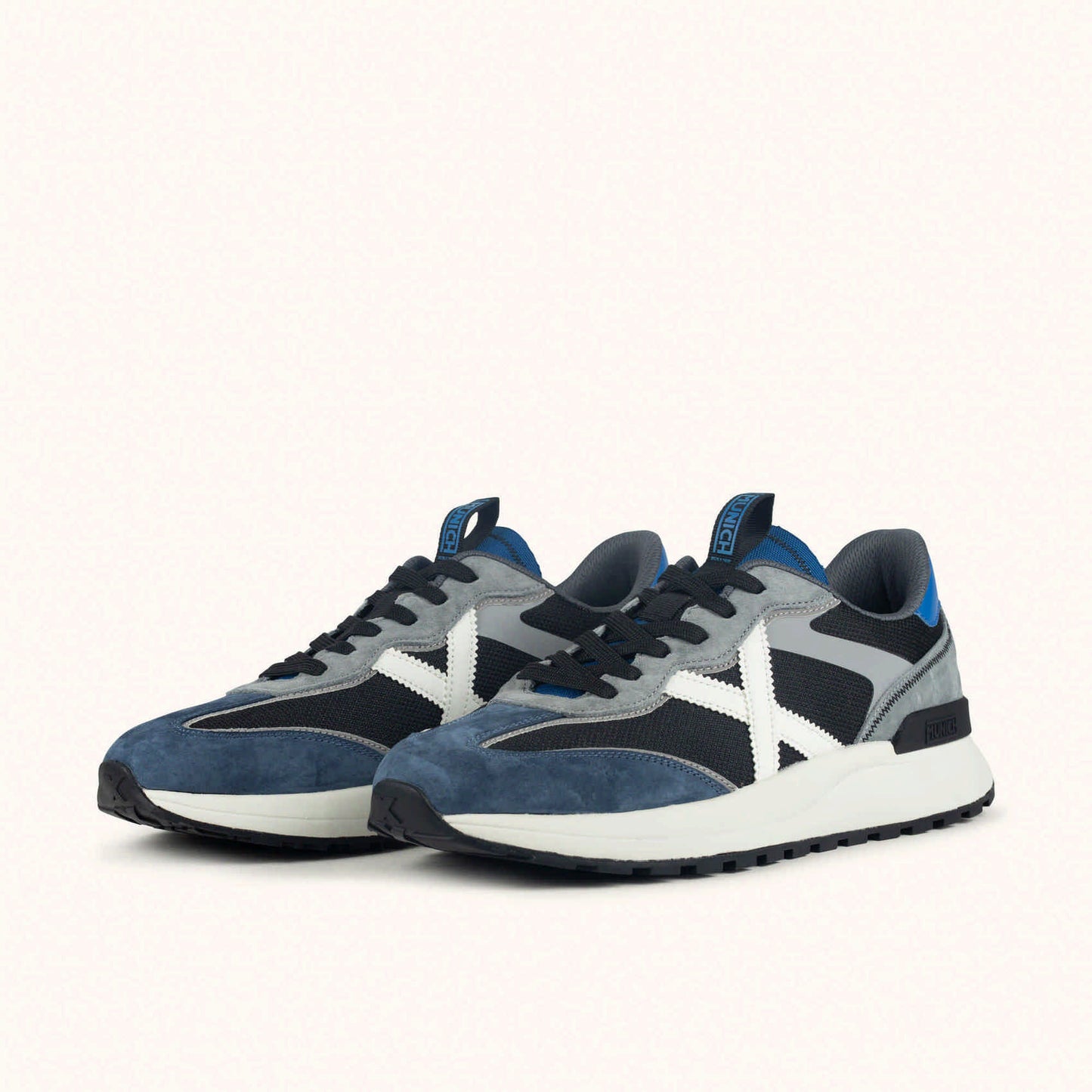 Munich Dynamix, Sneaker Uomo - Navy/Grigio, Blu