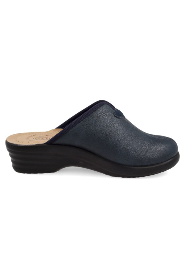 FlyFlot Afragola L8 870 2E, Pantofola Donna - Blu, Prugna