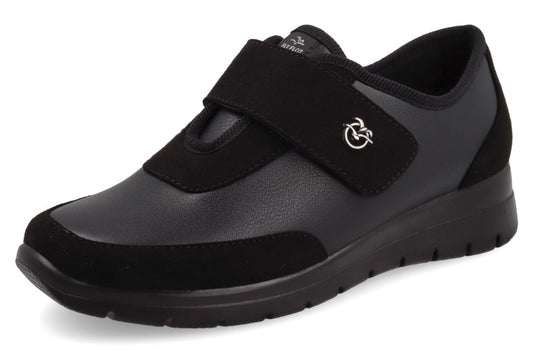 FlyFlot Albinea 27 Y62 AX, Scarpa Da Donna in Microfibra Elastica - Nero