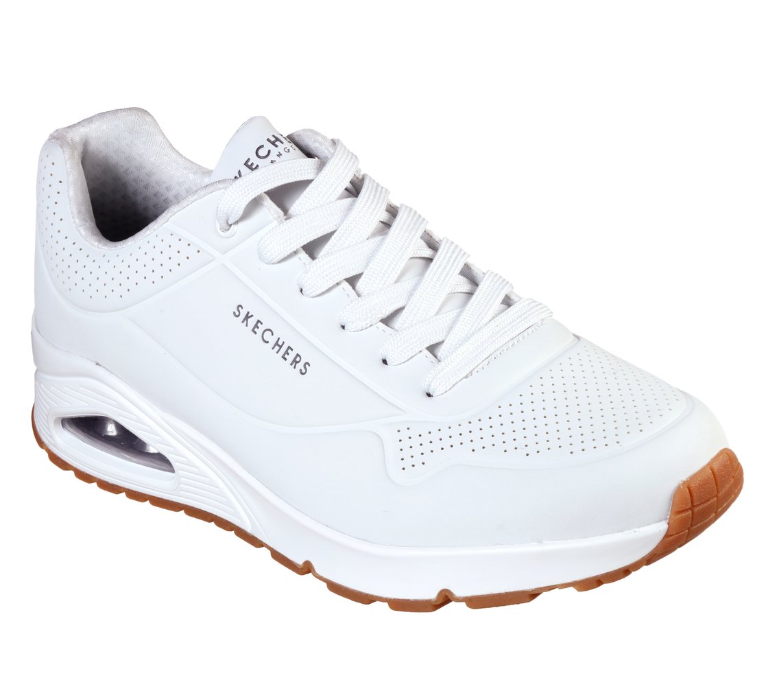 Skechers Uno Stand On Air 52458, Fitness Uomo - Bianco