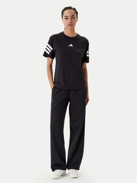 Adidas Essentials Small Logo Feel Cozy, Pantaloni Donna - Nero