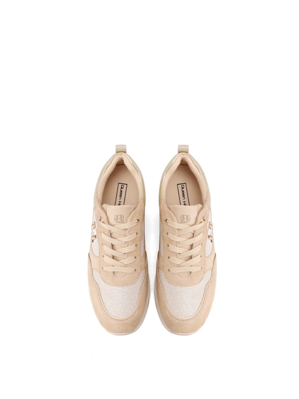 QUEEN HELENA (X33-20), Sneaker Donna Elegante Con Zeppa