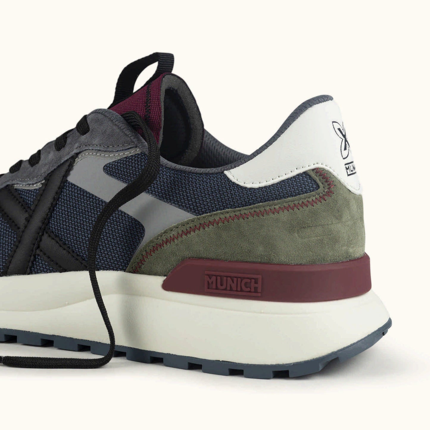 Munich Dynamix, Sneaker Uomo - Navy/Grigio, Blu