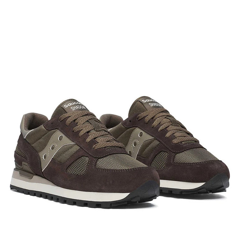 Saucony Shadow Original, Sneaker Uomo - Blu, Marrone